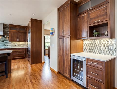 Stock cabinets save you time because you don't have to wait for them to be built. Beautiful Transitional Modern Kitchen Remodel - JM Kitchen ...