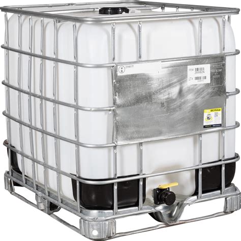 275 Gallon Ibc Tote Rebottled Un Rated 2 Npt Valve Steelcomposite