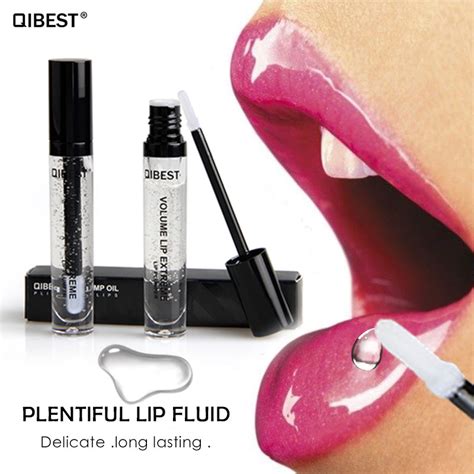 Qibest 3d Volume Lipgloss Tint Beauty Sexy Lips Care Makeup Ultra Oil Moisturizer Liquid