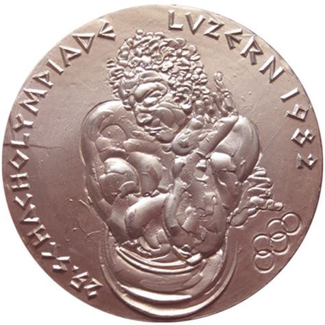 Médaille Erni 1982 Numisworld Shop Numismatique