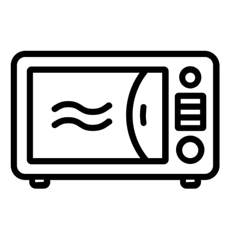 Microwave Icon At Vectorified Com Collection Of Microwave Icon Free