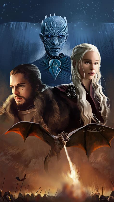 Game Of Thrones Iphone Wallpaper Battle For Winterfell
