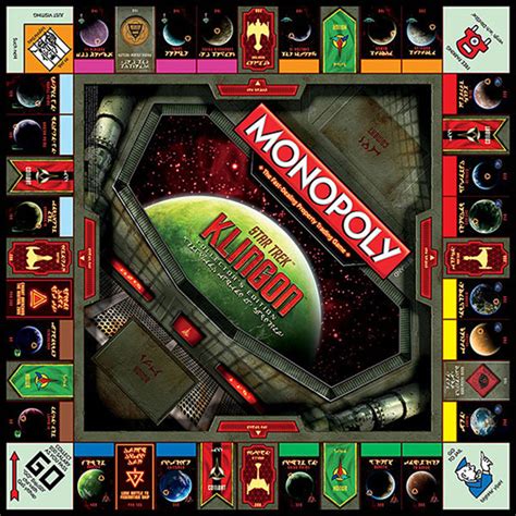 Star Trek Klingon Monopoly Mightymega