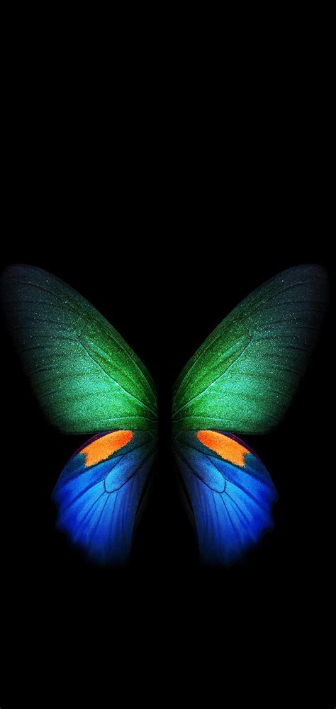Butterfly Abstract Colors Fold Galaxy Samsung Hd Phone Wallpaper