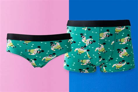 Couple Matching Brief Set Underwear For Him And Her Boxers Etsy