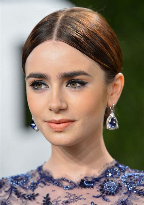 Makeup Ideas To Steal From Lily Collins Our No New Makeup Muse