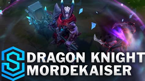 Dragon Knight Mordekaiser 2019 Skin Spotlight League Of Legends Youtube