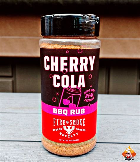 Fire And Smoke Society Cherry Cola Bbq Rub Seasoning 127oz Slobsrus Bbq