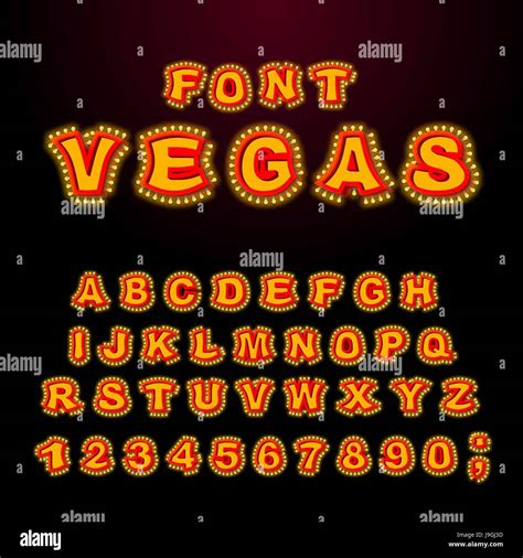 Marquee Las Vegas Stock Vector Images Alamy