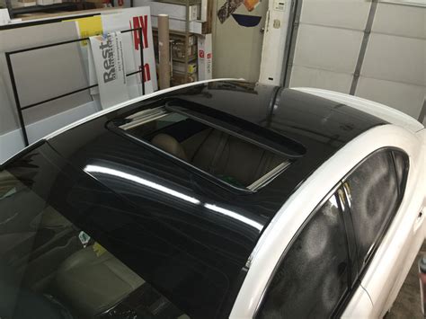Lexus Gloss Black Roof Wrap Wrapfolio