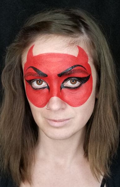 Devil Face Paint Images Top 5 Devil Face Paint Designs How To Paint