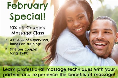 Couple’s Massage Class Sterling Day Spa
