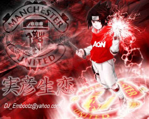 Manchester United Anime Naruto Wallpaper Wallpaperholic