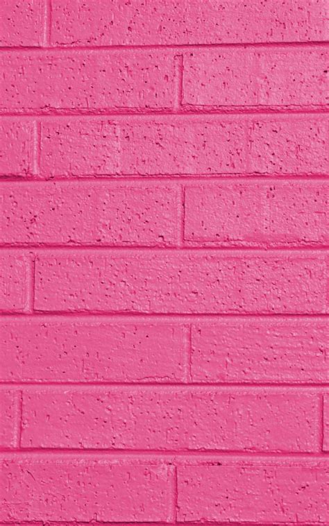 Free Download Hot Pink Painted Brick Wall Background Image Wallpaper Or