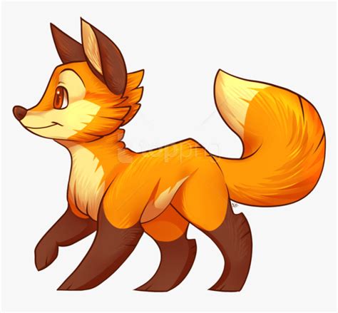 Animated Fox Png Cartoon Fox Drawing Transparent Png Kindpng