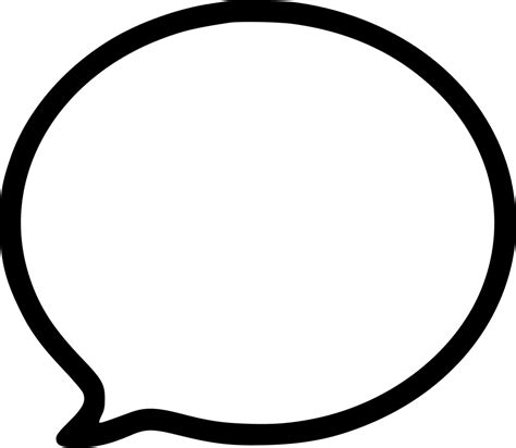 Speech Bubble Svg Png Icon Free Download (#510358 ...