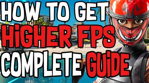 How To Get Higher Fps And Boost Performance In Fortnite Chapter 2