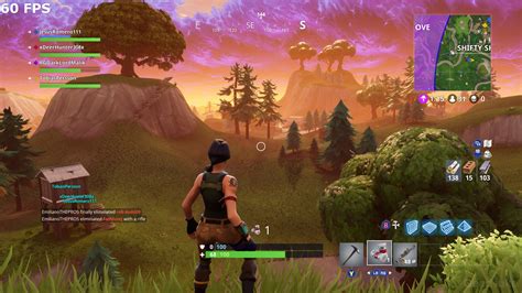 Fortnite Ps4 Pro 1080p Vs Xbox One X 4k Comparison Big Resolution Difference At 60 Fps