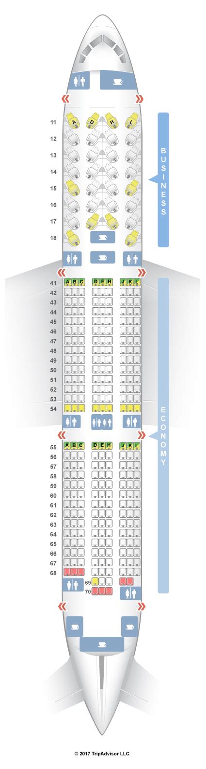 Seatguru Seat Map Xiamen Airlines Boeing 787 9 789