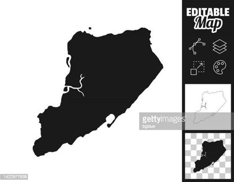 New York City Map Outline Photos And Premium High Res Pictures Getty