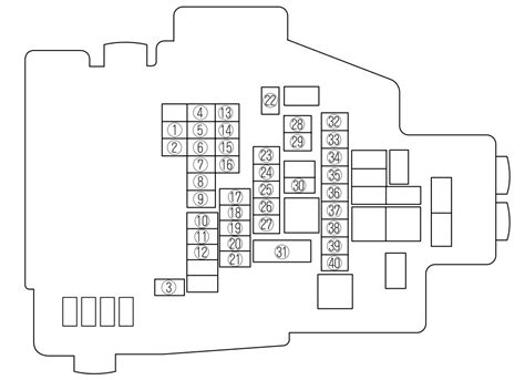 More images for mazda 5 fuse box diagram » Mazda 6 (2009 - 2010) - fuse box diagram - Auto Genius
