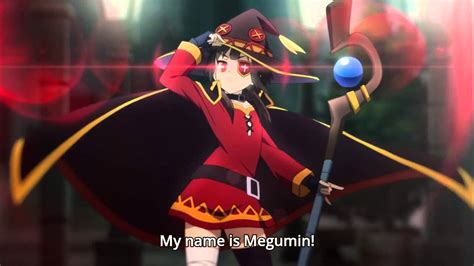 Megumin My Name Is Megumin All Youtube