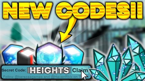 New Working Codes In Miners Haven Heights Update Roblox Youtube