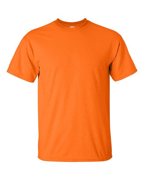 Gildan orange shirts for men. Gildan - Ultra Cotton High Visibility T-Shirt - 2000 ...