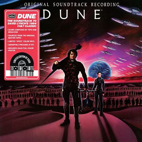 Dune Original Motion Picture Soundtrack 1984 Dune Original