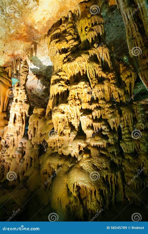 Avshalom Stalactites Cave Stock Image Image Of Time 58245789