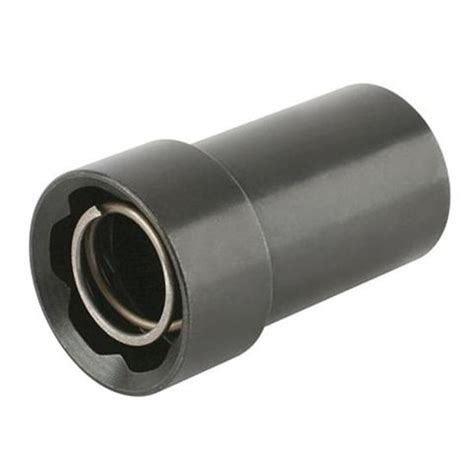 The seat tapers inward at (usually) a 60 degree angle. 1 Inch Spring Loaded Speed Socket