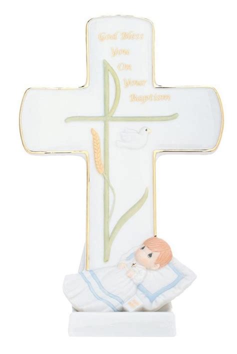 Precious Moments Baptism Ts God Bless You On Your Baptism Bisque Porcelain Swiftsly