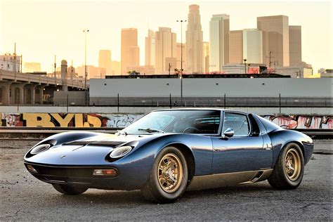 Exotic Supercars Then To Now Set For Auction At Petersen Museum