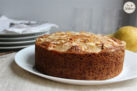 Gâteau aux poires recette végétale sans oeuf ni beurre