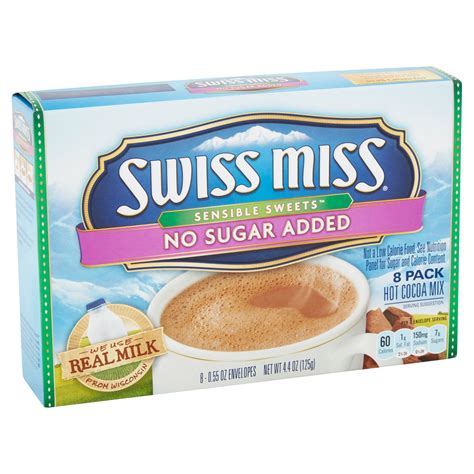 Maybe you would like to learn more about one of these? SWISS MISS NO Sugar Added Milk Chocolate Hot Cocoa Mix ...