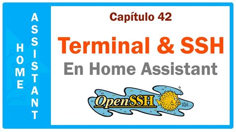 Terminal SSH En Home Assistant YouTube