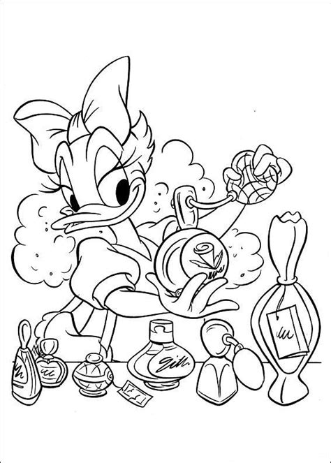 Kidsnfun Coloring page Daisy Duck Daisy Duck Disney coloring