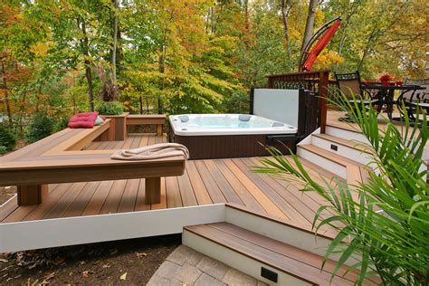 Decks And Hot Tubs What You Need To Know Before You Build Fiberon Composite Decking Railing
