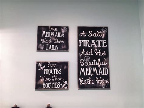 You might also like this photos. A Nautical Mermaid & Pirate Themed Bathroom - Project Nursery
