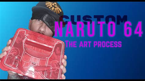 Custom Naruto N64 Hand Painted Art Timelapse Process Youtube