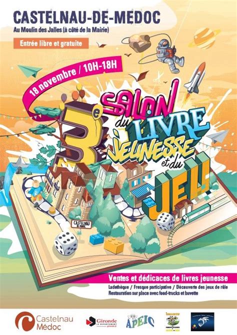 Salon du livre jeunesse de la rochelle | sofia action culturelle. Se divertir dans le Médoc - Agenda - Salon du Livre ...
