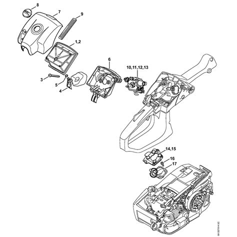 Stihl Ms 201 Chainsaw Ms201 2 Mix Parts Diagram Air Filter