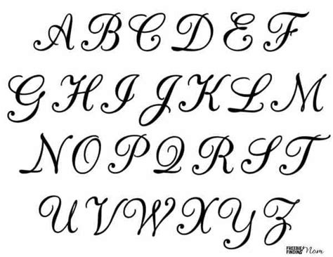 Alphabet practice sheets free creative images. Simple Letters Printable Wood Burning Patterns Beginners ...