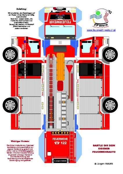 Gratis, kişisel bakım ürünleri konusunda türkiye'de bulunan mağazaların içerisinde en dikkat çekenlerden birisidir. Freiwillige Feuerwehr der Stadt Wels: Neuer Bastelbogen online! | berufe | Freiwillige feuerwehr ...