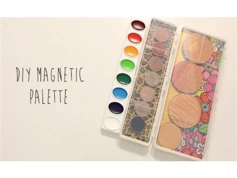 Get the best deals on makeup magnetic palettes. DIY MAGNETIC MAKEUP PALETTE | Z / Freedom Palette Inspired ...