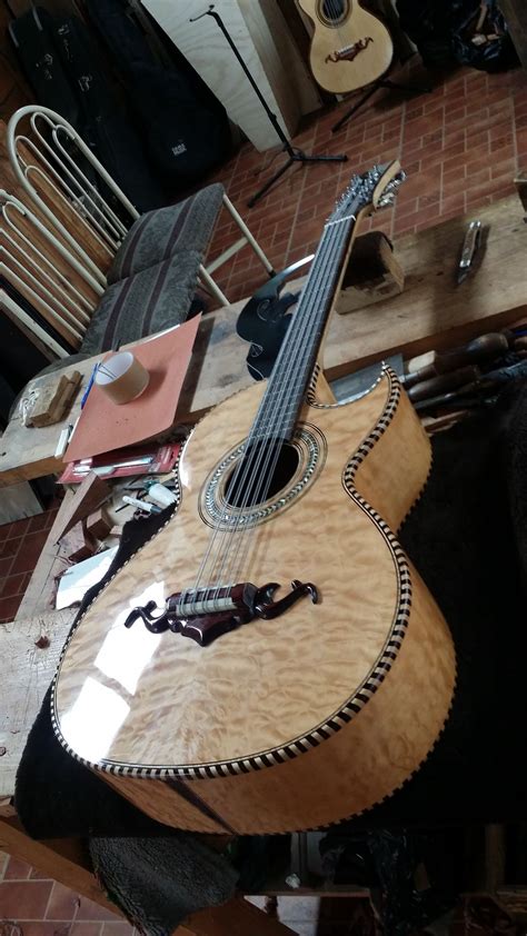 From The Bench Fraulini Guitars Building A Bajo Sexto