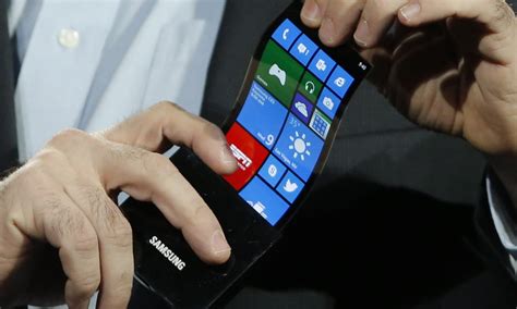 Yahoo mail asks for your name and mobile number, for instance. The 'unbreakable ' mobile phone: Samsung shows off radical paper thin flexible screen | Daily ...
