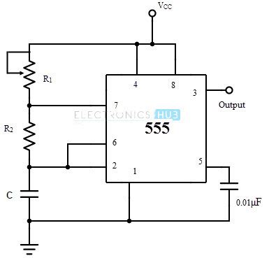 Maybe you would like to learn more about one of these? Astable Multivibrator Using 555 Timer