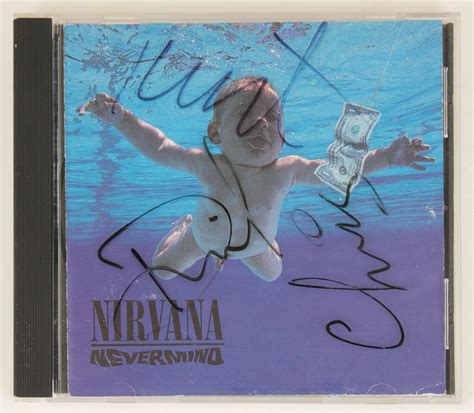 Lot Detail - Nirvana Signed "Nevermind" CD