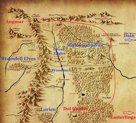 Gundabad What Was That Exactly Middle Earth Map Middle Earth The